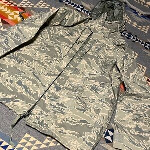 Air Force camo Gortex jacket